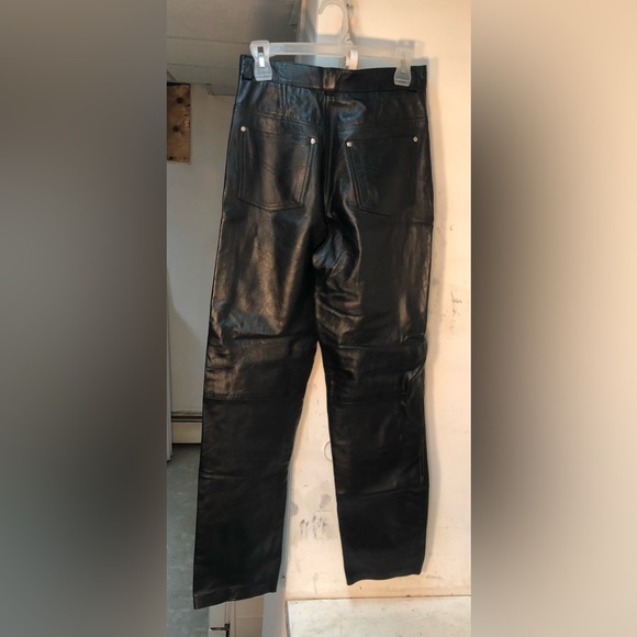 Leather pants unisex - Picture 4 of 4
